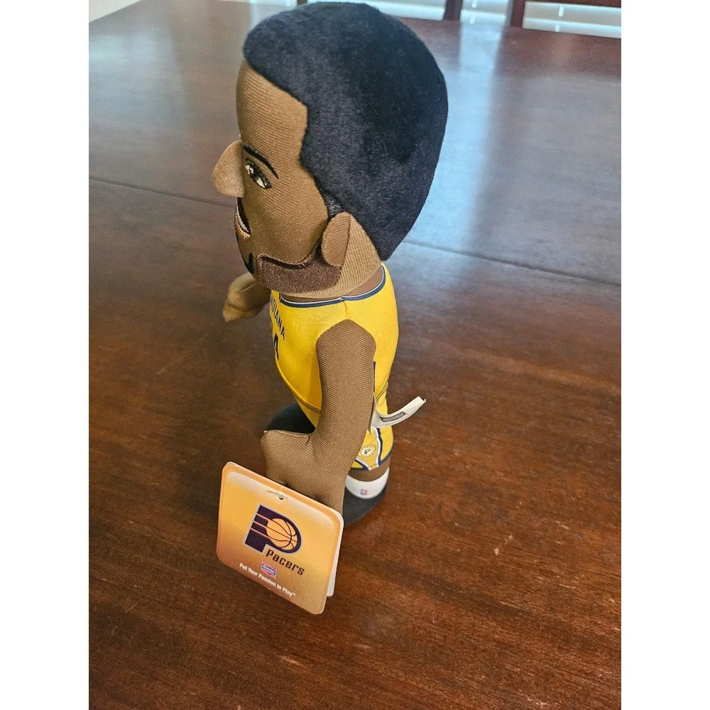 Bleacher Creatures Paul George Plush Figure Men OS Yellow Indiana Pacers NBA 24